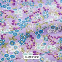 50x145cm Japanese Kimono Bronzed Fabric Sushi Cherry Blossoms Print Cotton Cloth DIY Materials Patchwork Accessories for Sewing 50x145cm