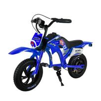 Vaikams Elektrinis Purvo Dviratis C6, 12'' 300W Šepetėlių Neturintis Variklis, 3 Greičių LCD, 16km/h, LED Valdiklis, Moto Garsas, 12km Veikimo Nuotolis, Elektrinis Motociklas Vaikams raudona