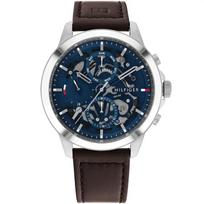 Tommy Hilfiger,Rudas,Vyriškas kvarcinis laikrodis,1710476 ruda