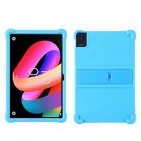 TCL Tab 10L 4 kartos planšetinio kompiuterio dėklas 10 colių planšetinio kompiuterio dėklas Korpusas Atsparus smūgiams Silikoninis planšetinio kompiuterio dangtelis Lengvas Vaikams draugiškas raudona