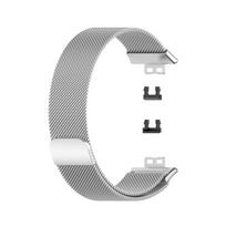Milano riešo dirželis, skirtas Huawei Watch Fit Smart Watch apyrankės keitimas Huawei Watch Fit apyrankei sidabras