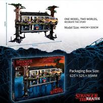 Svetimi dalykai Byers kotedžas LEGO plytos, mini figūrėlės, statybinės kaladėlės, dėlionės surinkimo žaislai A