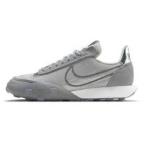 Nike Waffle Racer 2X Amortizuojantys Kvėpuojantys Lengvi Žemi Kasdieniai Bateliai Moteriški Kedai Pilki Balti DD8684-001 42