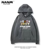 Straykids SKZOO vs APPPE hoodies Kpop star SK XXL rožinė