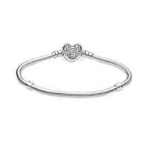 925 Silver Minnie Cat Spider Charm Bracelet Original DIY Fashion Jewelry for Women Gift Collection 17cm
