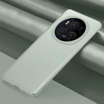 „Honor Magic 6 Pro Case“ itin plonas paprastos PU odos dėklo objektyvo apsauginis galinis dangtelis, skirtas „Honor Magic 6“ smūgiams atspariems dėklams For Magic 6 Pro juoda