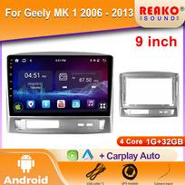 Android Auto For Geely MK 1 2006 - 2013 Head Unit Multimedia Player GPS Navigation Car Radio 5G WIFI Touch Screen 2din DVD 4 core 1GB+32GB carplay