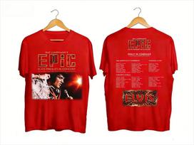Elvis Presley 2026 m. koncertinis turas Vintažiniai roko marškinėliai Turas tvarkaraštis Dvipusiai spausdinti Patogūs Retro Aukštos kokybės marškinėliai 4XL