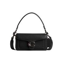 Coach Tabby 20 Vienspalvė su logotipu Odinė rankinė per petį Moteriškos rankinės Juoda CM546-V5BLK Basic Set (Bag+Dust Bag)