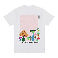 Yayoi Kusama Meno Moliūgas Vintažiniai Marškinėliai Drabužiai Unikalūs Medvilniniai Vyriški Marškinėliai Nauji TEE MARŠKINĖLIAI Moteriški Viršutiniai Drabužiai S