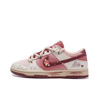 Nike Dunk Flower Story, Gintariniai žemi krepšinio/riedlenčių batai Moteriški Raudoni Balti HF0736-161(Komanda189-) 39