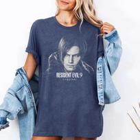 Resident Evil Requiem Leon S Kennedy Marškinėliai Grace Ashcroft Victor Gideon Marškinėliai Trumpomis Rankovėmis Vyrams Moterims Pavasariui ir Vasarai Unisex 4XL