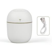 Mini USB drėkintuvas 220ML Nešiojamas ultragarsinis drėkintuvas su spalvotu naktiniu apšvietimu Tylus veikimas namams, biurui, miegamajam