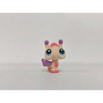 LPS figūrėlė Geltona Violetinė Bitė Mėlynos akys #2089 Mažas Pet Shop Vaikų žaislas