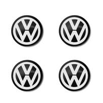 Nauji 4 vnt. 56 mm automobilio ratų lipdukai, centriniai ratlankių dangteliai, automobilio emblemos, ženkleliai, lipdukai Volkswagen GTI R-Line R Polo T5 Golf Passat Scir
