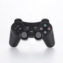 Žaidimų valdiklis - Gamepad - PS3 - Belaidis - Double Shock - Juodas juoda