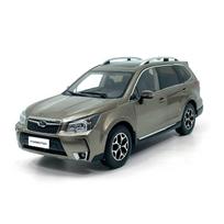 PAUDI MODEL Subaru Miniature Classic Diecast Model Gold 1/18 Car, SUV, Car,