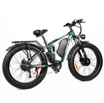 BLJ DP-2603 3000W dvigubas variklis 52V 32AH baterija, priekiniai ir galiniai amortizatoriai, 26 colių sniego padangos, aliuminio lydinio rėmas Ebike 3000W (dual motor) 52V 32AH mėlyna