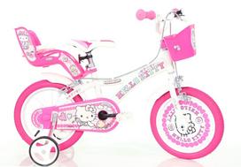 Vaikiškas dviratis 16″ HELLO KITTY 2 Dino bikes