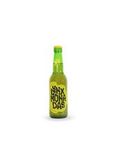 Gazuotas gaivusis gėrimas, LYNXMONADAS Yerba-Mate, su kanapių žiedais, 330ml