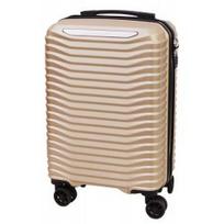 Mažas plastikinis lagaminas Gravitt PC11 M Šampano spalva (Beige gold)