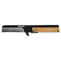 Gerber Folding Pocket Knife Blade Length 6.86 cm Quadrant Bamboo Design 30-001669
