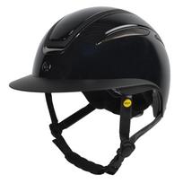 HANSBO SPORT - Mips Air Glossy Metal Riding Helmet - L