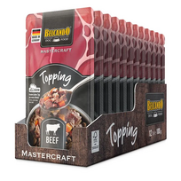 Belcando - MASTERCRAFT Topping - Beef - 12x100g