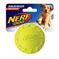 NERF - Nerf Dog Tire Squeak Ball - Green/Blue - 6.4 cm
