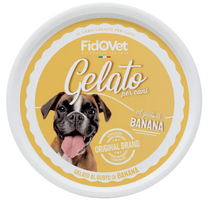 Fidovet - Gelato Banana - 40 g -  ice treat is a perfect way to pamper your dog