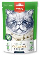 wanpy - Wanpy Cat Freeze Dried Cat Grass & Chicken 20g - 20g