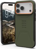 UAG Urban Armor Gear Civilian MagSafe Case | Apple iPhone 17 Pro Max | olive/pop orange | 114546117297 (114546117297)