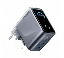 Anker Prime Charger, 3 Ports, 160W, Silver
