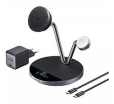 Anker Prime Wireless Charging Station Qi2.2  25W wireles charging  (3-in-1, MagGo, AirCool, Dock Stand) PSU added