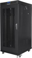 Lanberg | Rack cabinet 19" free-standing 27U/600x800 (flat pack) with mesh door, LCD | FF01-6827-23BL | Black FF01-6827-23BL | 5901969430394