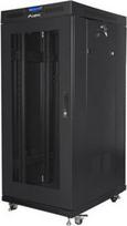 Lanberg | Rack cabinet 19" free-standing 27U/600x600 (flat pack) with mesh door, LCD | FF01-6627-23BL | Black FF01-6627-23BL | 5901969439731