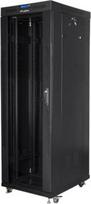 Lanberg | Rack cabinet 19" free-standing 37U/800x1000 (flat pack) with glass door, LCD | FF01-8037-12BL | Black FF01-8037-12BL | 5901969433869