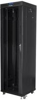 Lanberg | Rack cabinet 19" free-standing 42U/600x600 (flat pack) with glass door lCD V2 | FF01-6642-12BL | Black FF01-6642-12BL | 5901969430424