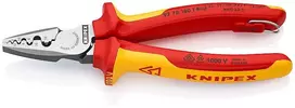 Knipex 97 78 180 T kabelių užspaudimo replės Plačios paskirties įrankis Raudona, Geltona