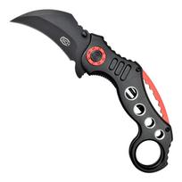 SCK Steel Claw Knives Karambit K29 black-red