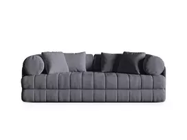 Sofa With Bed Function, "Kemi", 3 Seats, 206x95x70 Made in Europe