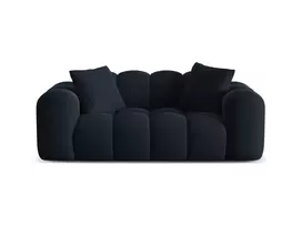 Velvet Sofa, "Treno", 2 Seats, 180x94x70 Made in Europe