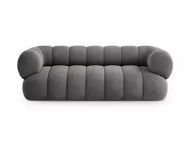 Velvet Sofa, "Koge", 3 Seats, 210x95x70 Made in Europe