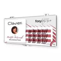 CLAVIER_„Foxy Femme“ blakstienų kuokšteliai, kuriuos sukūrė Marta „Zmalowana“ Parciak – „Foxy Eyes“ efektas, 10–14 mm