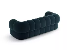 Velvet Sofa, "Koge", 3 Seats, 210x95x70 Made in Europe