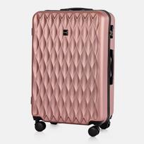Didelis lagaminas 77x50x29cm VOYO Nova, 102L, L, rose gold
