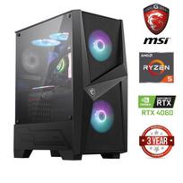 Kompiuteris Ryzen 5 5500 16GB 512GB SSD RTX 4060 8GB NoOs