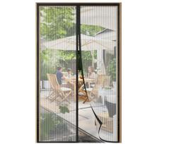Sailimay magnetinis tinklelis nuo uodų durims 80×240 cm, juodas