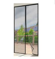 Wzlxcxxy magnetinis durų tinklelis nuo uodų 80 × 240 cm, juodas