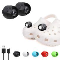 Įkraunami žibintai Crocs avalynei 2 vnt., atsparūs vandeniui